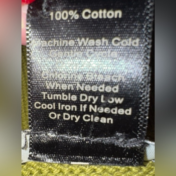 ANN TAYLOR Factory 100% Cotton Short Sleeve Sweater Multi Season Green Size Med - Picture 6 of 8